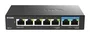 D-Link DMS-107/E Switch de red no administrado con 5 puertos Gigabit y 2 puertos 2,5G