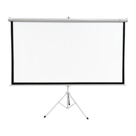 Extralink Pantalla de Proyección 100 pulgadas PSR-100 con Soporte y Mecanismo Semiautomático