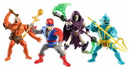 Mattel Masters of the Universe Origins Pack de 4 Figuras Battle for Subternia 14 cm