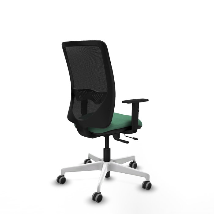 PIQUERAS Y CRESPO Silla de oficina Zulema Verde esmeralda y Negro PIQUERAS Y CRESPO Silla de oficina Zulema Verde esmeralda y Negro