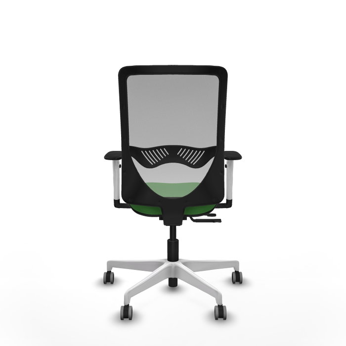 PIQUERAS Y CRESPO Silla de oficina Zulema Verde con malla Gris