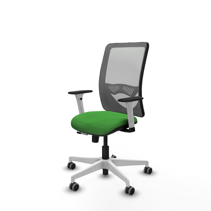 PIQUERAS Y CRESPO Silla de oficina Zulema Verde con malla Gris