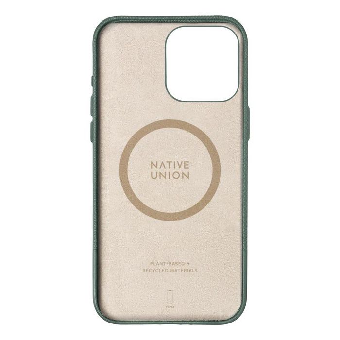 Native Union Funda (Re)Classic para iPhone 15 Pro Max Slate Green - MagSafe, Materiales Ecológicos Yatay™, Protección Texturizada Duradera Native Union Funda (Re)Classic para iPhone 15 Pro Max Slate Green - MagSafe, Materiales Ecológicos Yatay™, Protección Texturizada Duradera