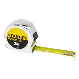 Stanley Flexometro Powerlock 3M X 19Mm Modelo 0-33-522 Herramienta de Medicion Precisa