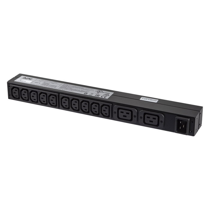 APC Rack PDU Basic AP9559 1U 16A 230V con 12 salidas AC