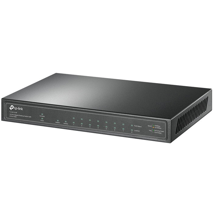 Tp-link Switch TL-SG1210P 10 Puertos Gigabit PoE+ de Escritorio