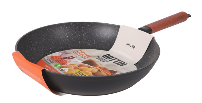 Inde Sartén de Aluminio Forjado Full Doha Quttin 30 cm (4 Unidades)