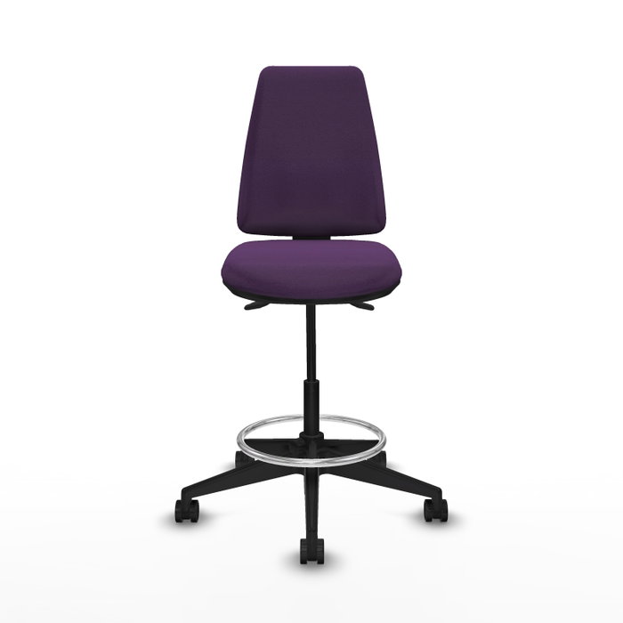 PIQUERAS Y CRESPO Taburete Elche AS Bali morado