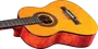 Eko Guitarra Clásica 3/4 CS-5 Studio 5 Natural para Niños y Adolescentes de 9 a 12 Años