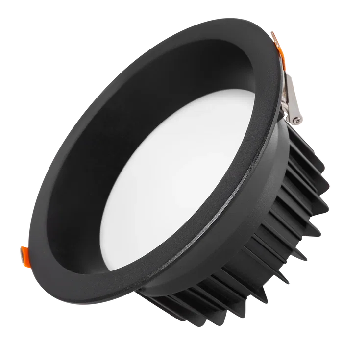 Foco Downlight Circular LED 20W 2.000Lm 6000ºK Anti-Deslumbrante UGR19 40.000H Negro Foco Downlight Circular LED 20W 2.000Lm 6000ºK Anti-Deslumbrante UGR19 40.000H Negro