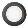 Foco Downlight Circular LED 20W 2.000Lm 6000ºK Anti-Deslumbrante UGR19 40.000H Negro