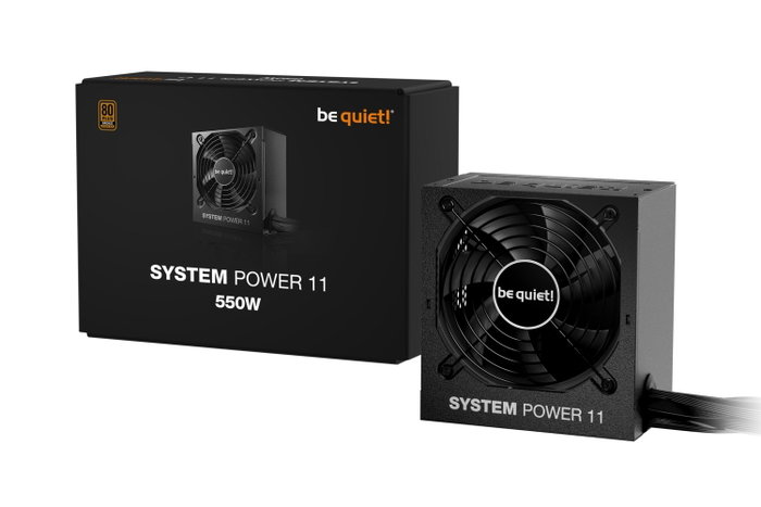 be quiet! System Power 11 550W ATX 3.1 Negro be quiet! System Power 11 550W ATX 3.1 Negro