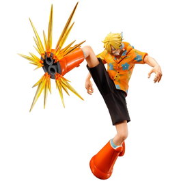 Ichibansho Figura One Piece Masterlise Expiece Sanji (Burst of Energy) - Estatua de colección estática de 19 cm