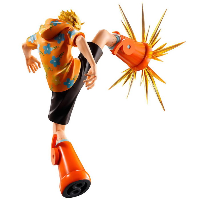 Ichibansho Figura One Piece Masterlise Expiece Sanji (Burst of Energy) - Estatua de colección estática de 19 cm