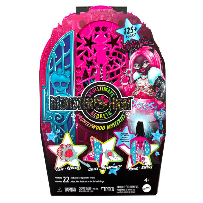 Mattel Muñeca Monster High Skulltimate Secrets Catty con Armario y más de 19 Sorpresas Mattel Muñeca Monster High Skulltimate Secrets Catty con Armario y más de 19 Sorpresas