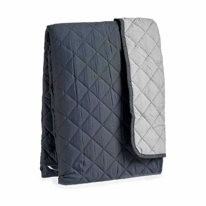 Cubre sofá Gift Decor Gris Gris oscuro 290 x 200 x 0,5 cm Acolchado (6 Unidades)