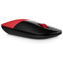 HP Ratón Inalámbrico Z3700 Ambidiestro Rojo y Negro 1200 DPI