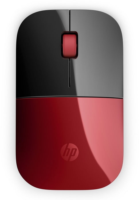 HP Ratón Inalámbrico Z3700 Ambidiestro Rojo y Negro 1200 DPI HP Ratón Inalámbrico Z3700 Ambidiestro Rojo y Negro 1200 DPI