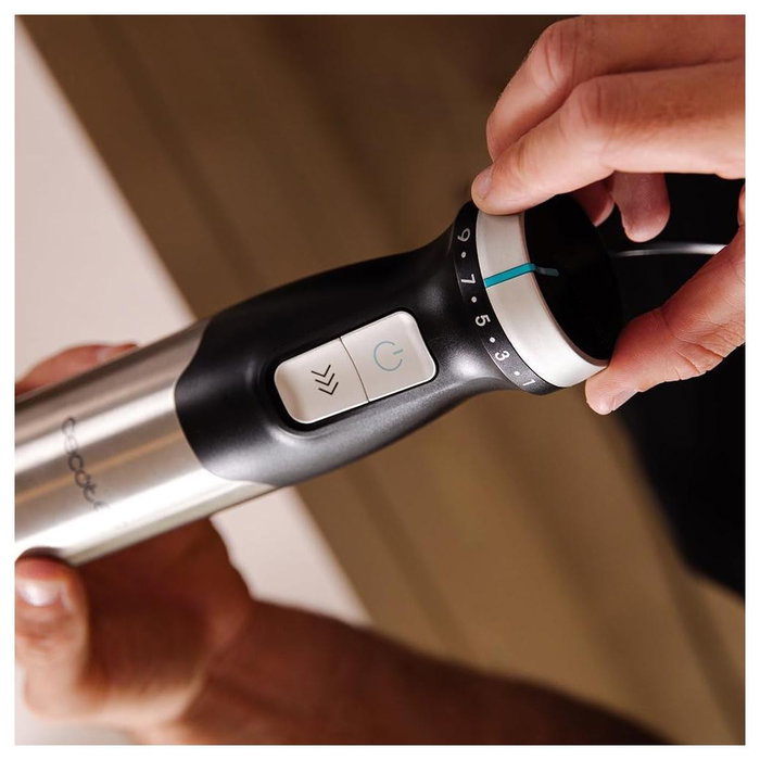 Cecotec Batidora de inmersión Power Pulsar 2300MAX Cream&Crrush 2300W Negro