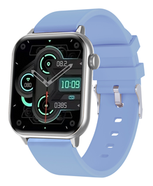 Trevi T-FIT 201 A Reloj Inteligente 4,7 cm (1.85") AMOLED Digital Pantalla Táctil Plata Resistente al Agua IP67 Bluetooth 5.0