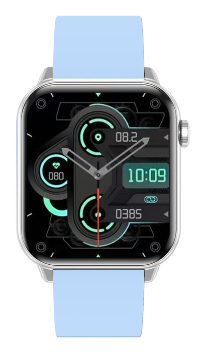Trevi T-FIT 201 A Reloj Inteligente 4,7 cm (1.85") AMOLED Digital Pantalla Táctil Plata Resistente al Agua IP67 Bluetooth 5.0