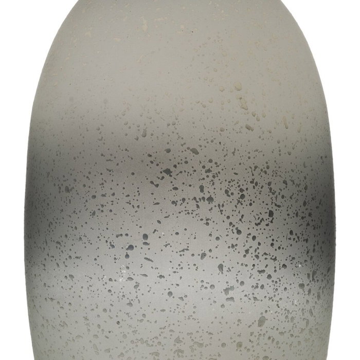 Ixia Botella Decorativa Gris-Plata 15 x 15 x 46 cm