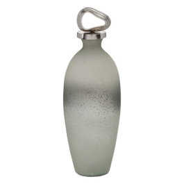 Ixia Botella Decorativa Gris-Plata 15 x 15 x 46 cm