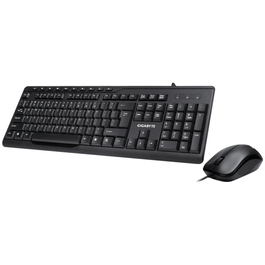Gigabyte KM6300 Combo Teclado y Ratón Negro USB