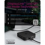 ICY BOX IB-DK4090-C Multidock 12 en 1 con triple salida 4K