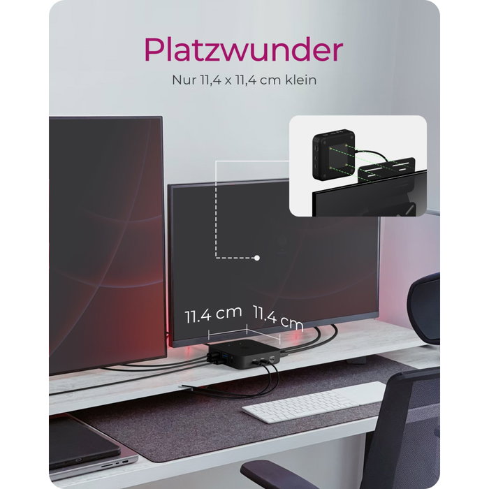 ICY BOX IB-DK4090-C Multidock 12 en 1 con triple salida 4K ICY BOX IB-DK4090-C Multidock 12 en 1 con triple salida 4K