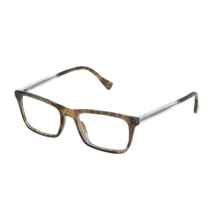 Montura de Gafas Hombre Police VPL262-547D7M Verde ø 54 mm Montura de Gafas Hombre Police VPL262-547D7M Verde ø 54 mm