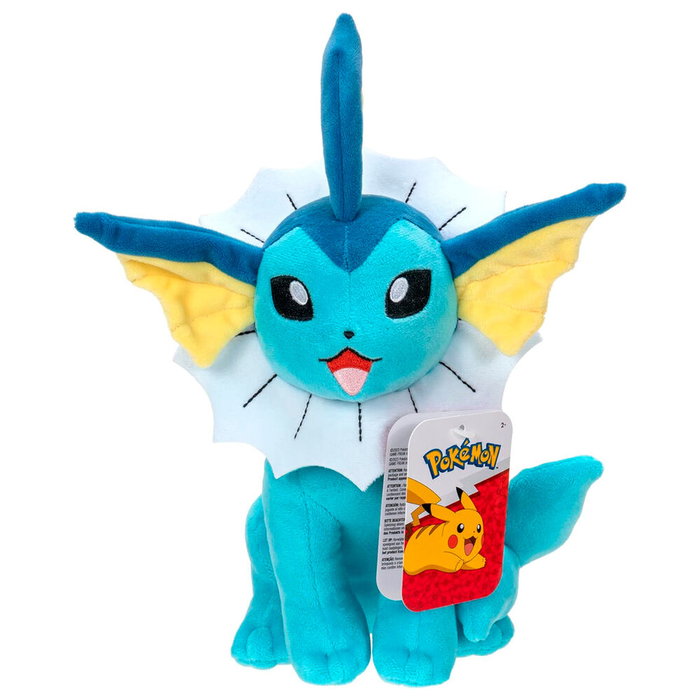 Jazwares Peluche Vaporeon Pokemon 20cm