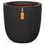 Capi Europe KBLR933 424234 Jardiniere Nature Rib 43x41 cm Negro