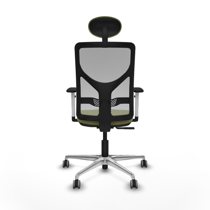 PIQUERAS Y CRESPO Silla de oficina Motilla con mecanismo Sincro, Verde oliva y Gris PIQUERAS Y CRESPO Silla de oficina Motilla con mecanismo Sincro, Verde oliva y Gris
