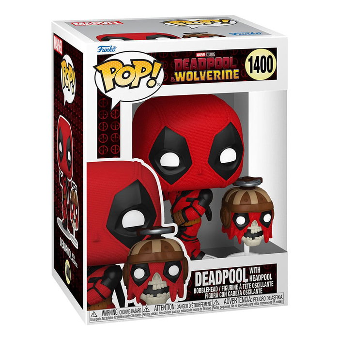 FUNKO Pop! Deadpool con Headpool Dúo Pop! y Buddy