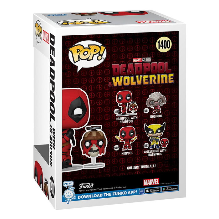 FUNKO Pop! Deadpool con Headpool Dúo Pop! y Buddy
