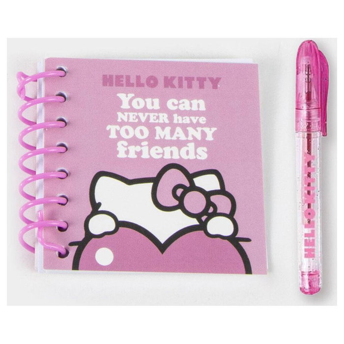Cerdá Set De Papelería Peluche Hello Kitty Rosa