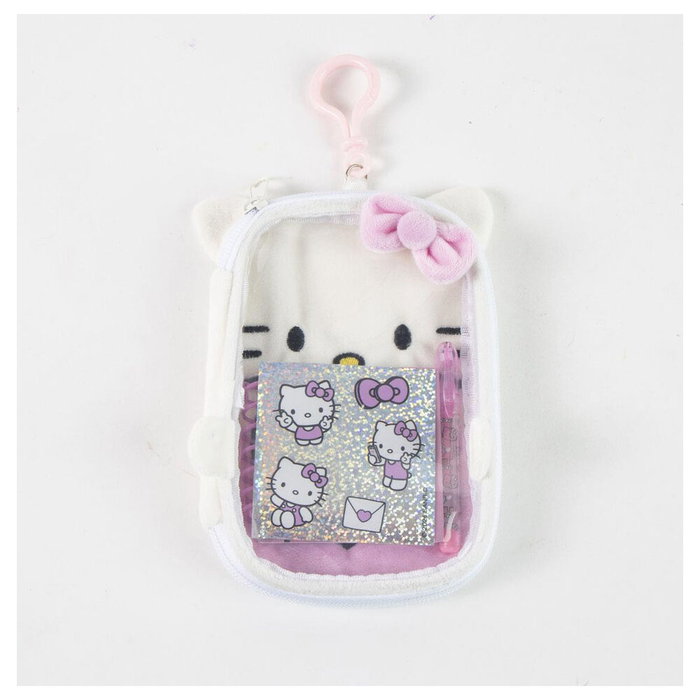 Cerdá Set De Papelería Peluche Hello Kitty Rosa