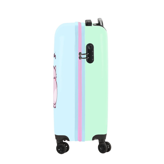 Safta Maleta Trolley de Cabina Pembe The Pink Cat Rosa 20 pulgadas
