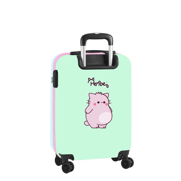 Safta Maleta Trolley de Cabina Pembe The Pink Cat Rosa 20 pulgadas