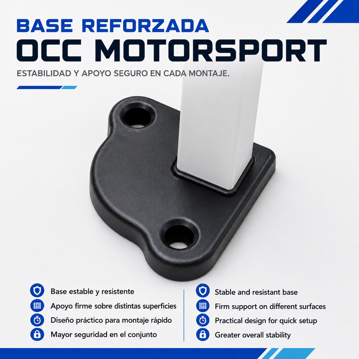 Occ Motorsport Carpa Racing 3x6m Acero Inox Azul 40mm 420 Oxford