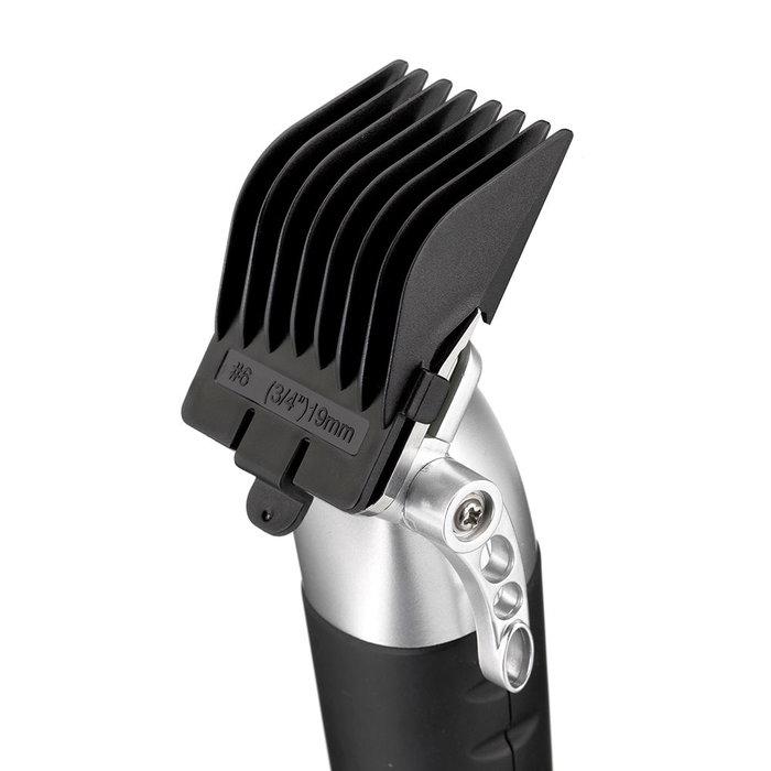 Babyliss Recortador de Pelo E812E Lithium Power - Cuchillas Acero Japonés, 8 Peines, Carga Rápida, 3h Autonomía - Para Corte, Degradado y Barba