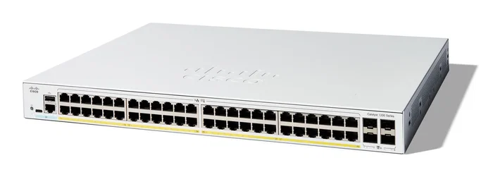 Cisco Catalyst C1200-48P-4X Switch Gestionado L2/L3 48 Puertos Gigabit PoE+ y 4 Puertos SFP+ 10G