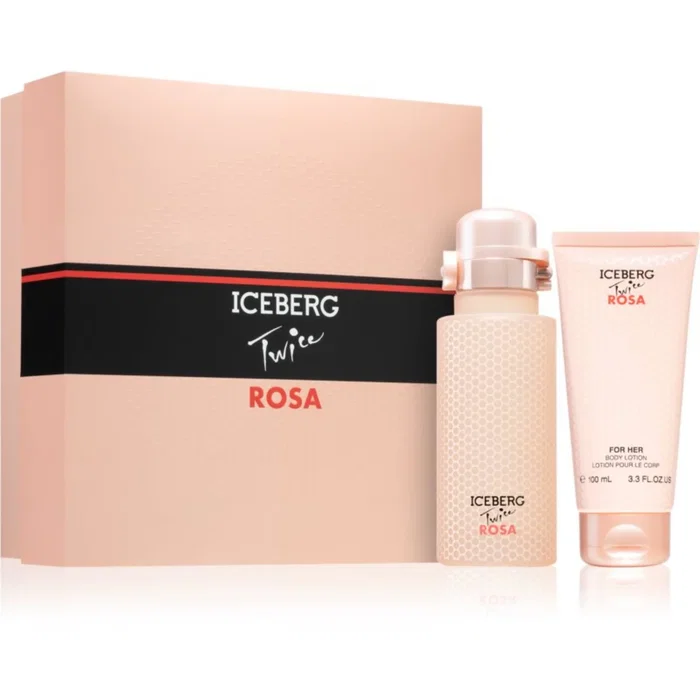Iceberg Twice Rosa Set de Eau de Toilette 125 ml y Loción Corporal 100 ml