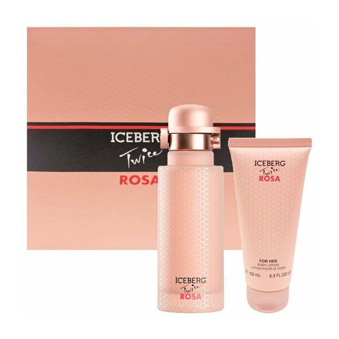 Iceberg Twice Rosa Eau de Toilette 125 ml Vaporizador + Loción Perfumada Corporal 100 ml Mujer Iceberg Twice Rosa Eau de Toilette 125 ml Vaporizador + Loción Perfumada Corporal 100 ml Mujer