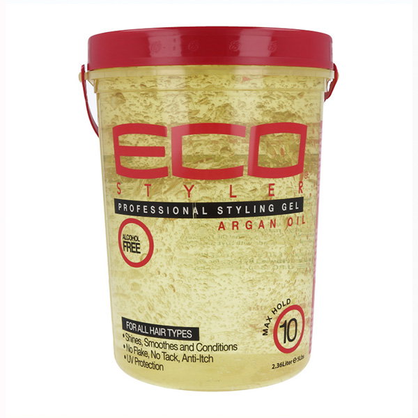 Eco Styler Gel Styling Aceite de Argán Máxima Fijación 2.36L Eco Styler Gel Styling Aceite de Argán Máxima Fijación 2.36L