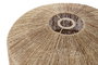 DKD Home Decor Pantalla Yute Metal 40x40x28 Natural