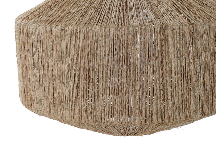 DKD Home Decor Pantalla Yute Metal 40x40x28 Natural DKD Home Decor Pantalla Yute Metal 40x40x28 Natural