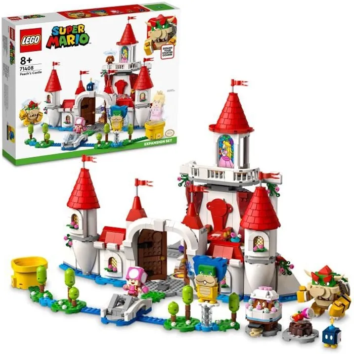 Juego de Construcción Lego 71408 SET DE EXPANSIÓN - CASTILLO DEL MELOCOTÓN Multicolor Juego de Construcción Lego 71408 SET DE EXPANSIÓN - CASTILLO DEL MELOCOTÓN Multicolor