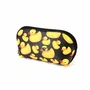 Oh My Pop Neceser Jelly Cuac Amarillo, Gran Capacidad Interna, Bolsillo Interior, Cremallera Superior, Dimensiones 18 x 34 x 11 cm
